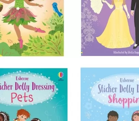 Sticker Dolly Dressing Books